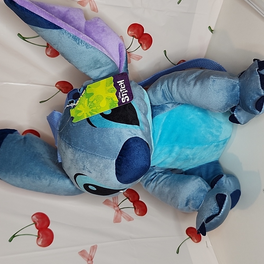 Stitch plush backpack
